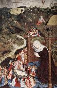 MASTER of the Polling Panels Adoration of the Child oil